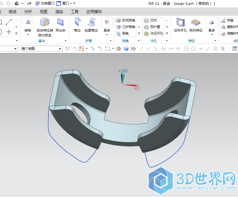 0钣金模块展平图样功能增强 - nx11.0交流 - ug