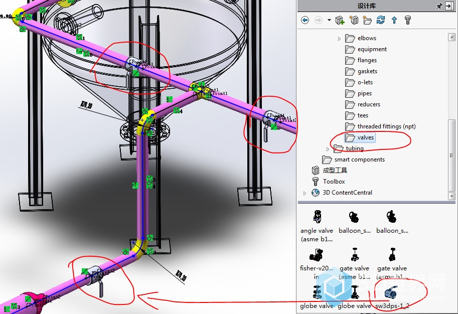 用solidworks画管路没你想地那么难哦