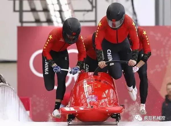 中国雪车队在2018平昌冬奥会赛场雪车背后,凝聚了中国奥运科研的硬