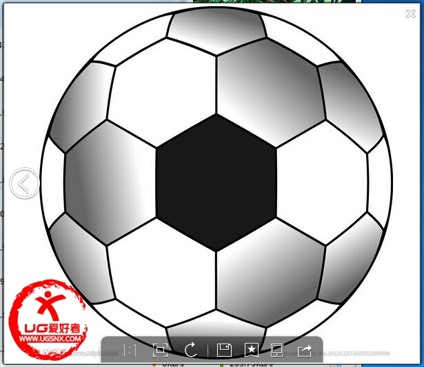 六边形组成球面类似于足球