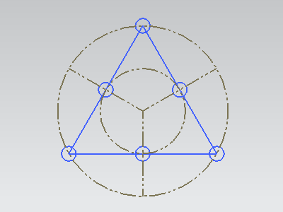 三角形形旋转成圆锥gif图片
