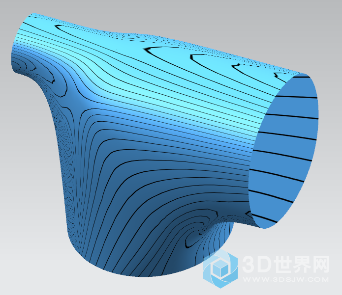 三通管建模图片