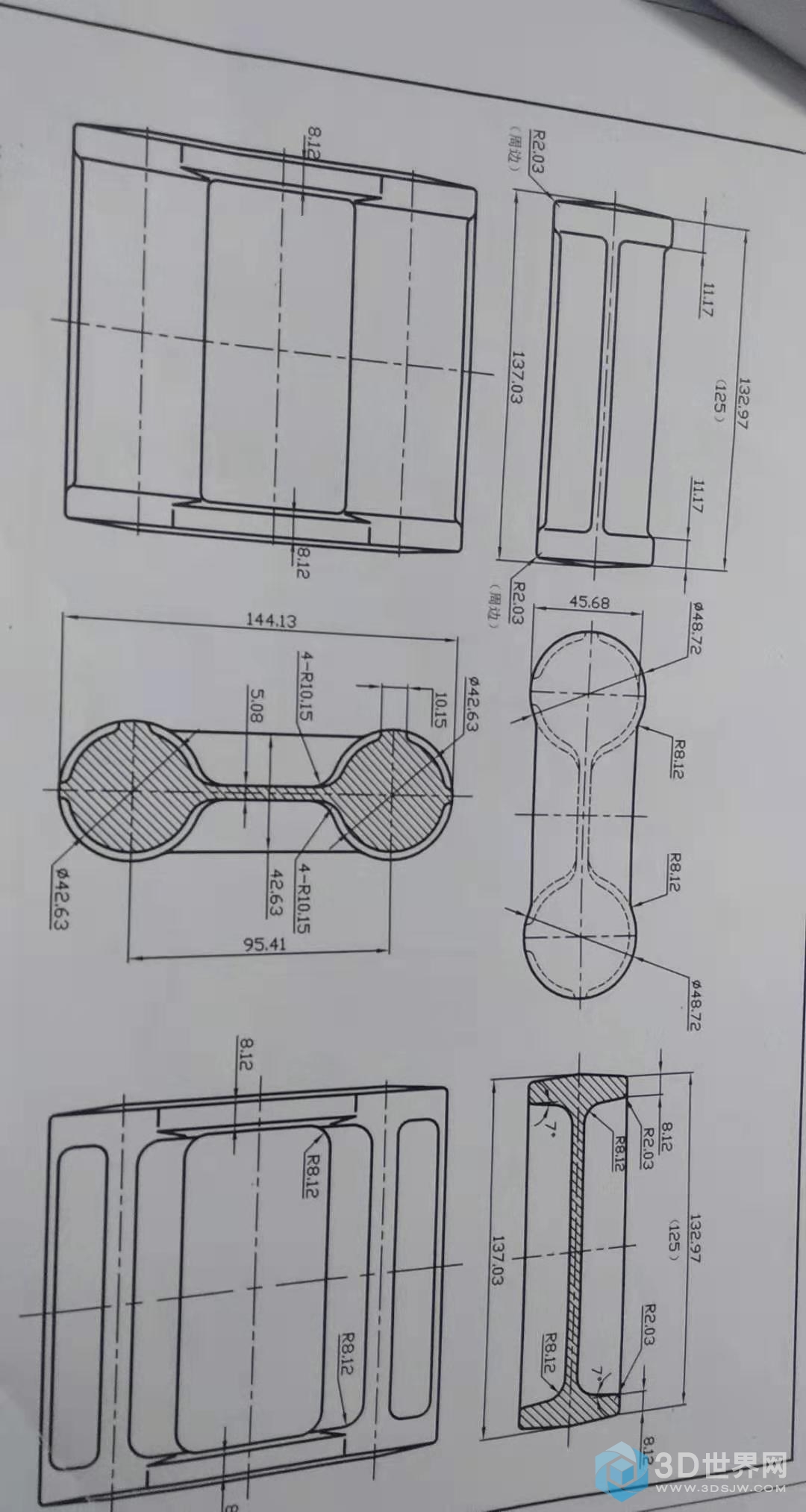 锻件图的绘制方法图片