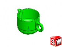 SolidWorks茶壶