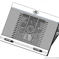 分享一个SolidWorks笔记本散热器 你以前用过吗