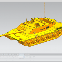 意大利主战坦克建模