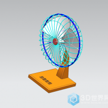 新手用NX做个电风扇话了好长时间