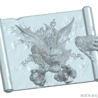 分享一个火影忍者卷轴九尾收敛体模型